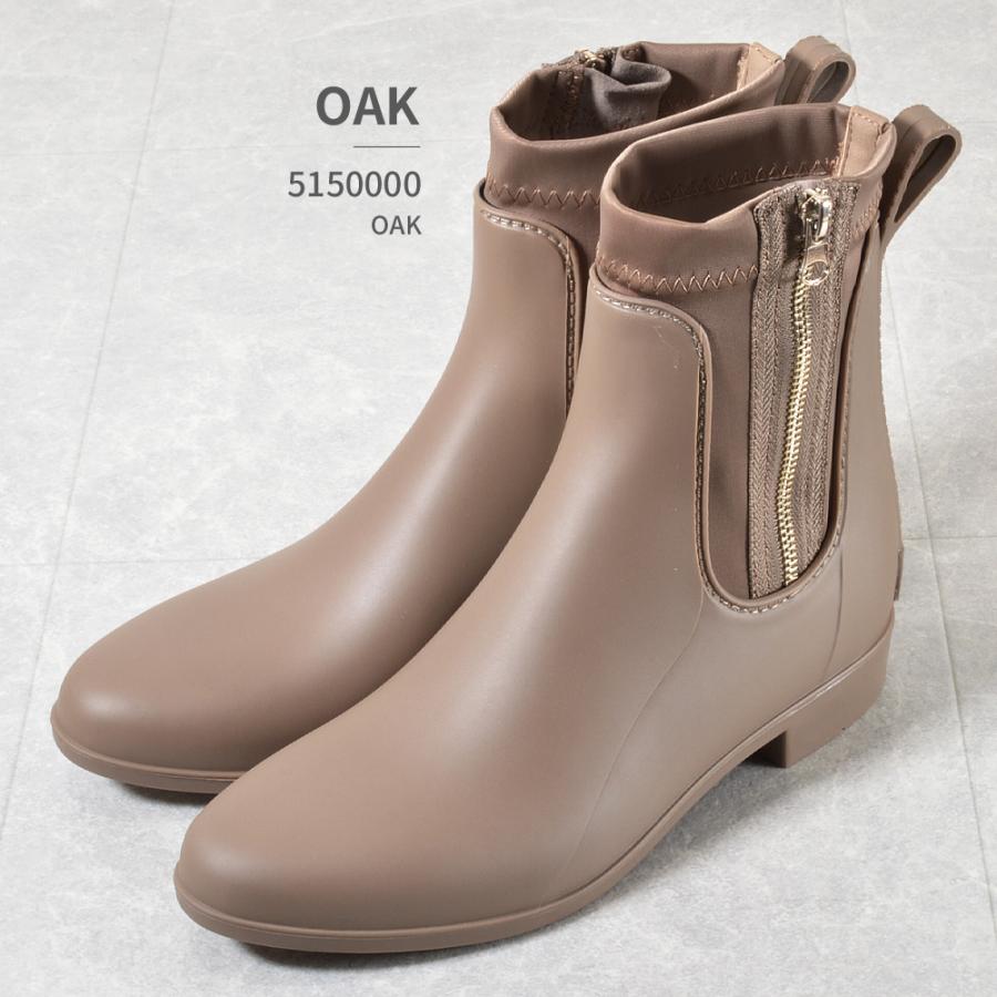 EDWIN（エドウィン） レインシューズ レディース ファスナー付きレイン