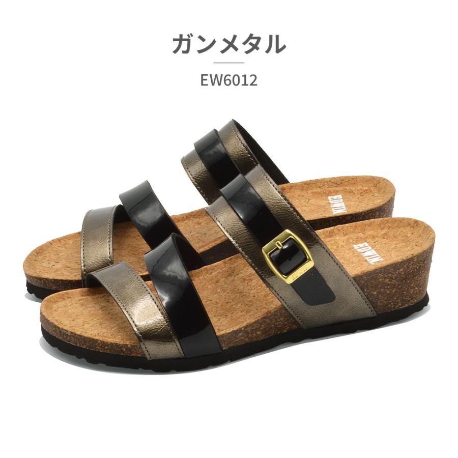 EDWIN サンダル レディース EW6012 エドウィン 2025SS ウェッジ
