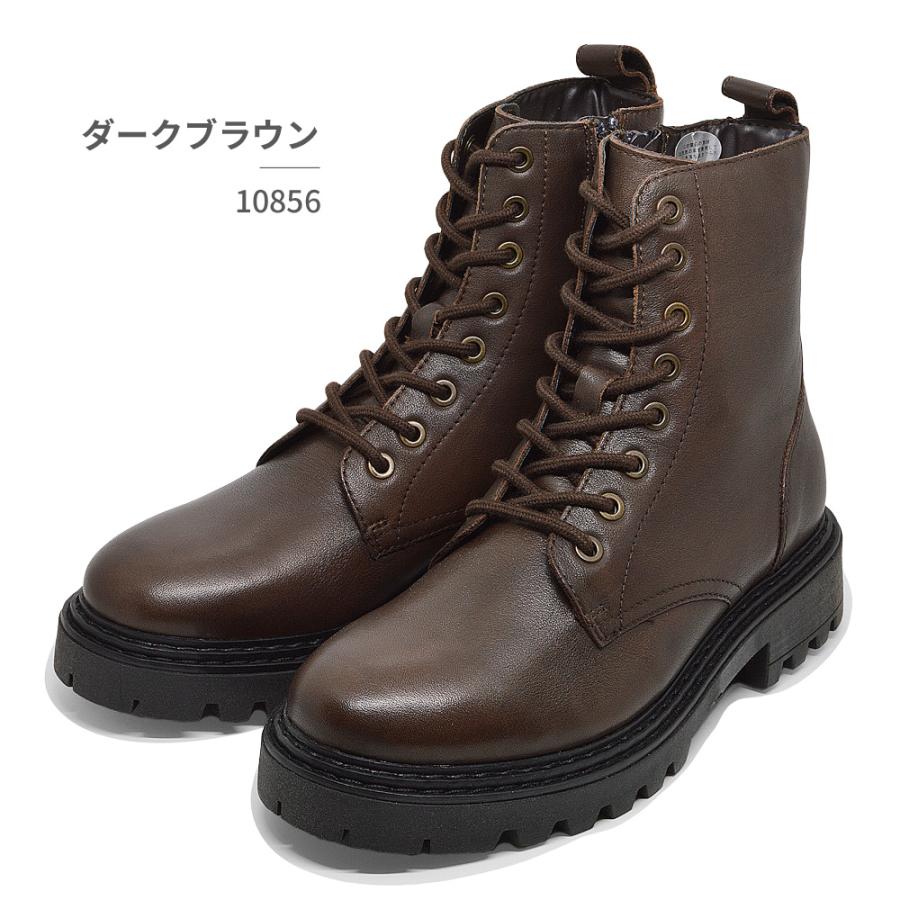 値下げ！クロンダイク KLONDIKE 本革 ヒールショートブーツ Robin Rose ブーツ KLONDIKE/クロンダイク ボリュームソール