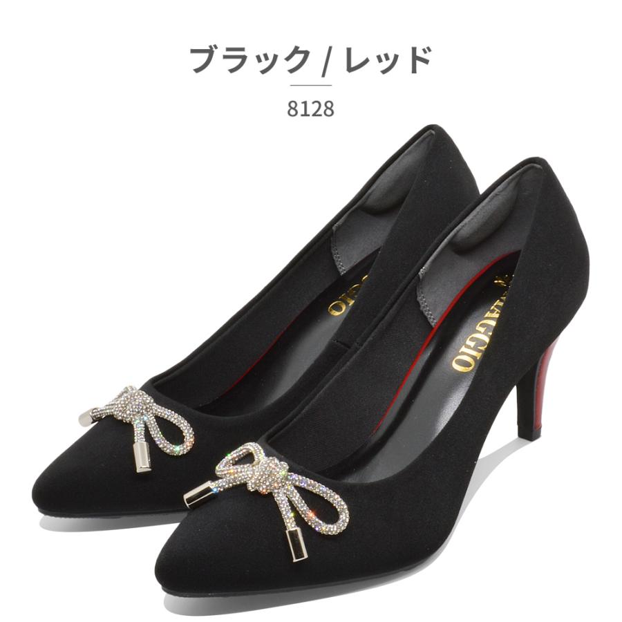 新品のハイヒール LibertyDoll（リバティードール） パンプス 幅広 4E 痛くない 黒