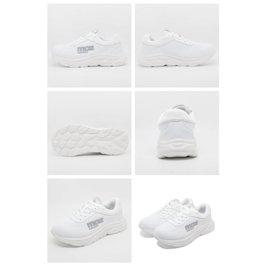 moz（モズ） スニーカー レディース MZ-2312 厚底 スポーティ ヒール高