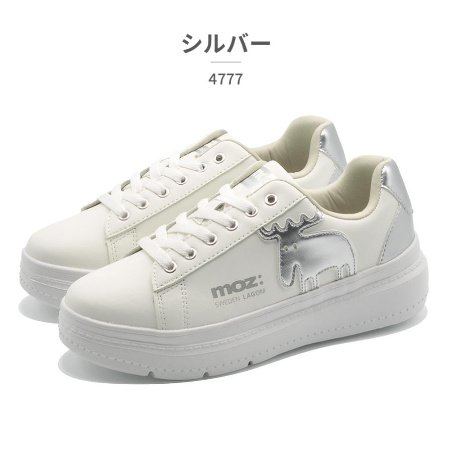 moz（モズ） スニーカー レディース 4777 MOZ:SWEDEN LAGOM 厚底 軽量
