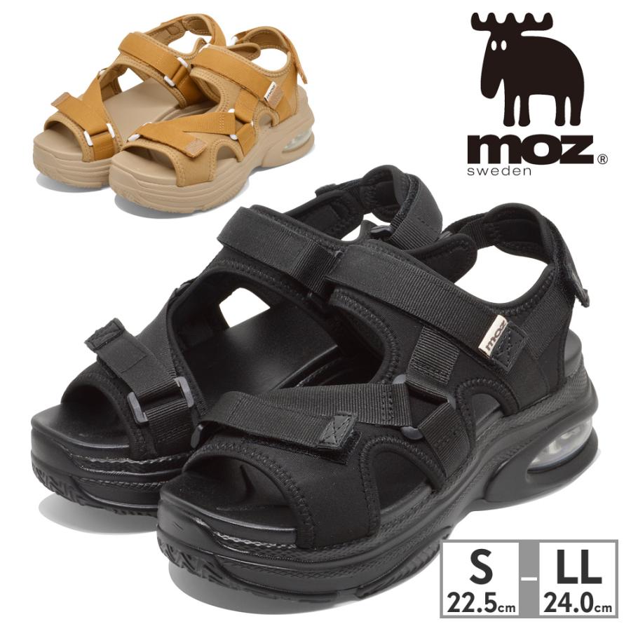 moz モズ サンダル レディース MZ-4790 BL BR MOZ 厚底