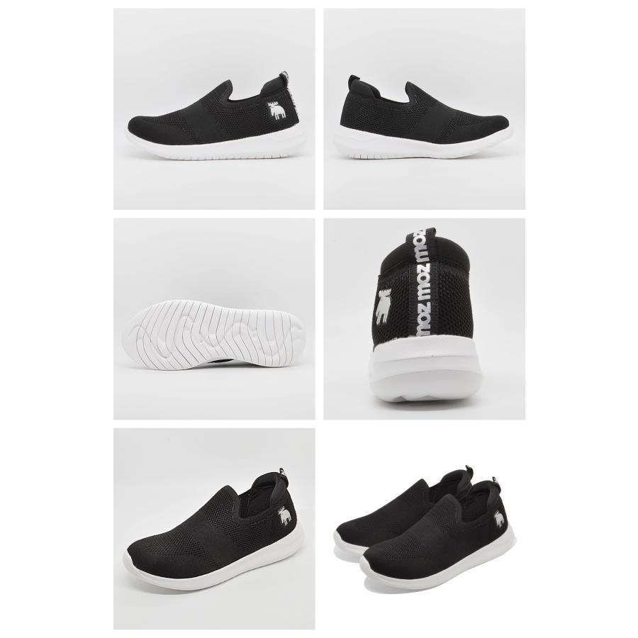 moz（モズ） モズ:スウェーデン ローゴン スリッポン レディース