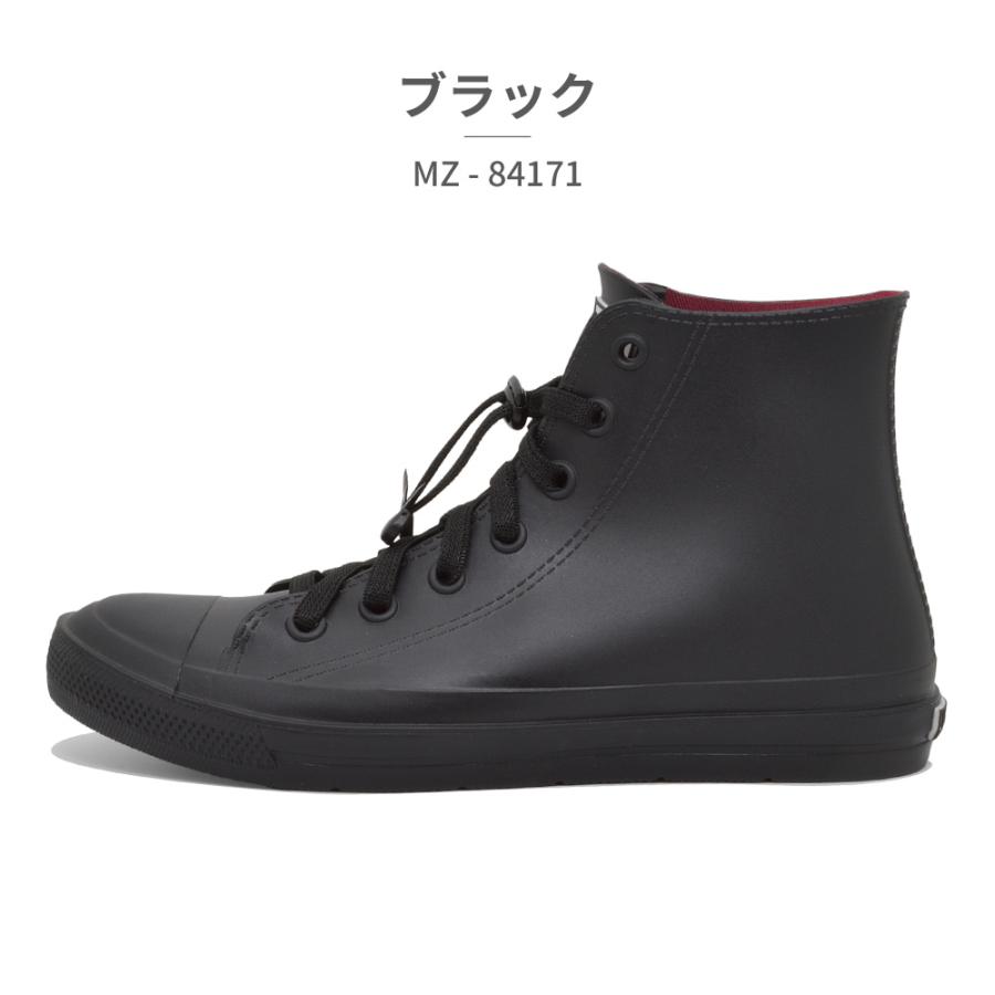 むー moz（モズ） レインシューズ レディース MZ-84171 MOZ 防水(完全防水
