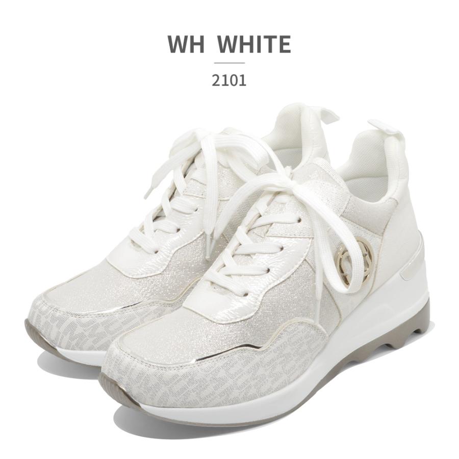 MUUM ムーム レディース レースアップ スニーカー 2101 BL WH