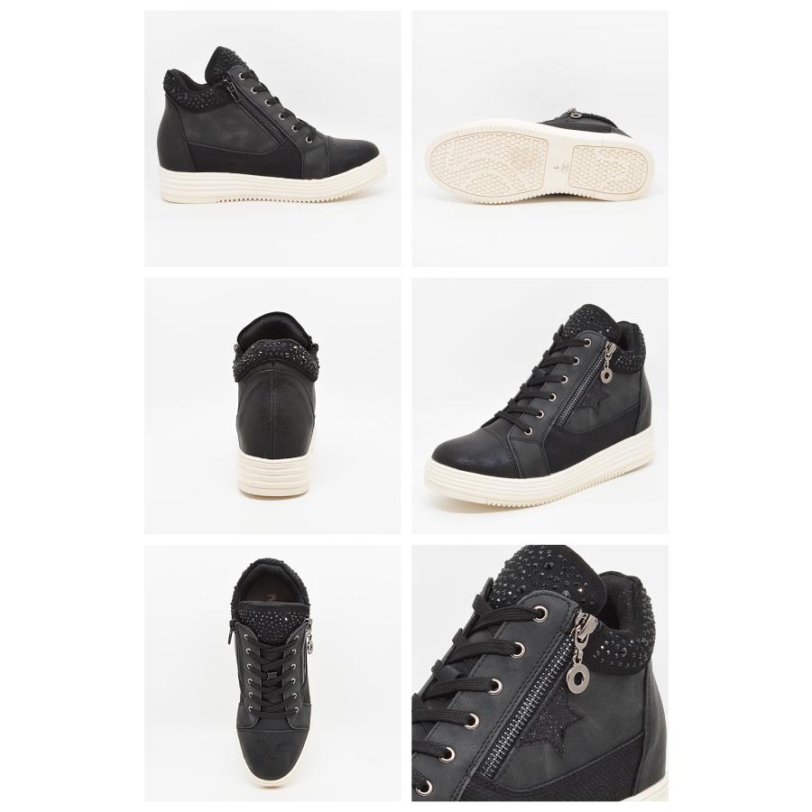 ムーム 確認ページ MUUM ムーム スニーカー レディース ラインストーン ヒール