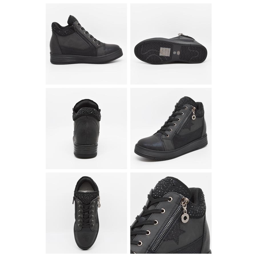 MUUM（ムーム） スニーカー レディース ラインストーン ヒール