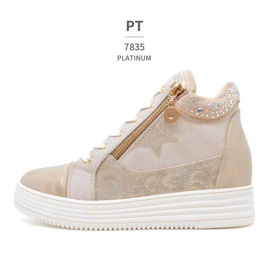 MUUM（ムーム） スニーカー レディース ラインストーン ヒール