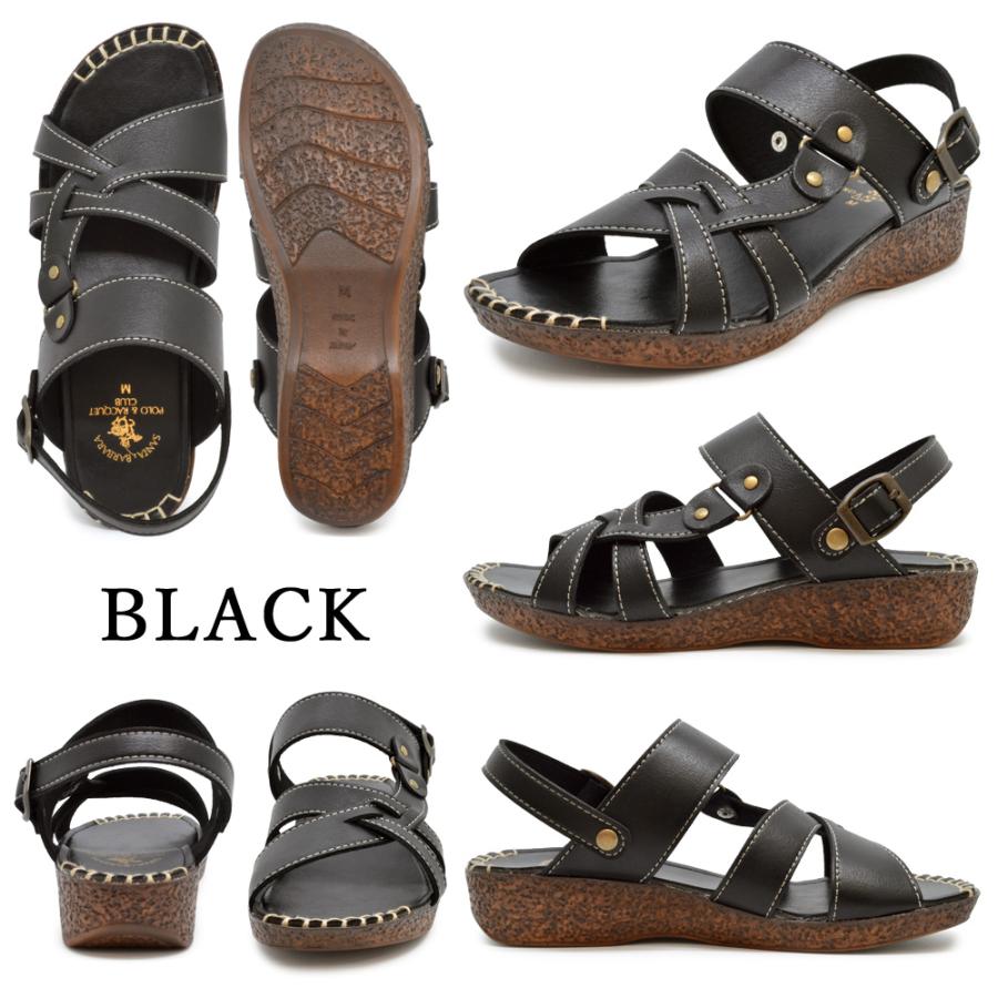 Santa Barbara Polo & Racquet Club レディース 2wayサンダル 日本製