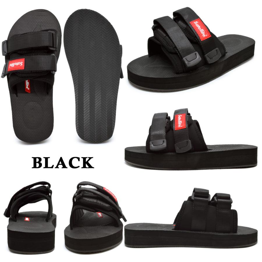 Satellite（サテライト） サンダル メンズ ダブルストラップ スライド
