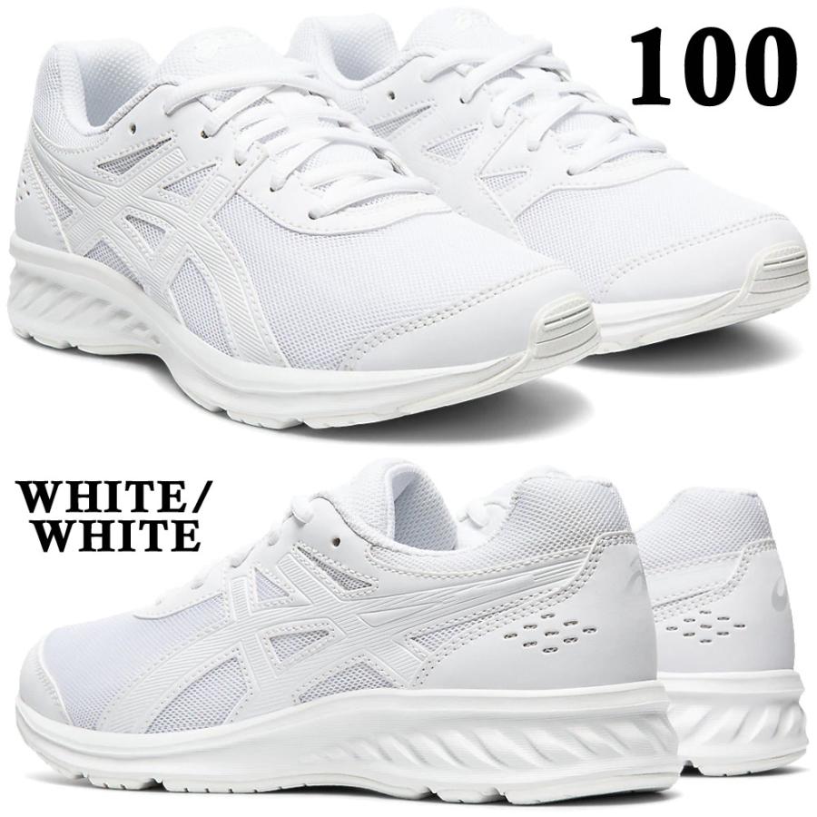 ASICS ホワイト スニーカー asics(アシックス) ローカットスニーカー1012B838 1012B838