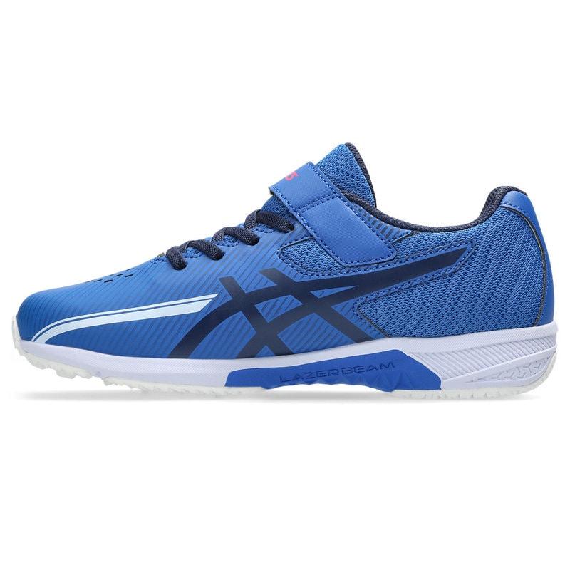 アシックスオーダーシューズ 青/灰色 ベルクロ アシックスオーダーシューズ 青/灰色 ベルクロ