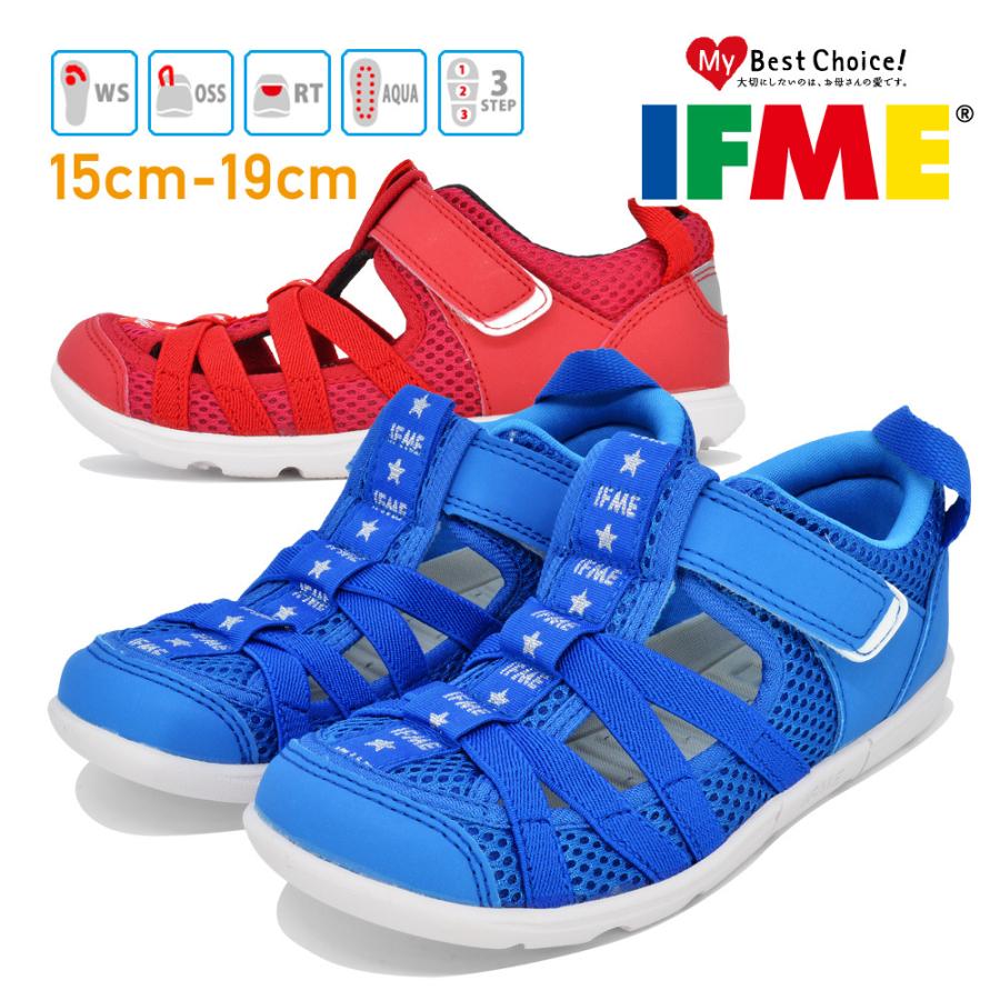 イフミー IFME サンダル ウォーターシューズ アクアシューズ キッズ ジュニア SANDALS 20-1315 :3-ifm-k-201315-010:つるや 靴のTSURUYA 通販 イフミー ブランシェス キッズサンダル 20