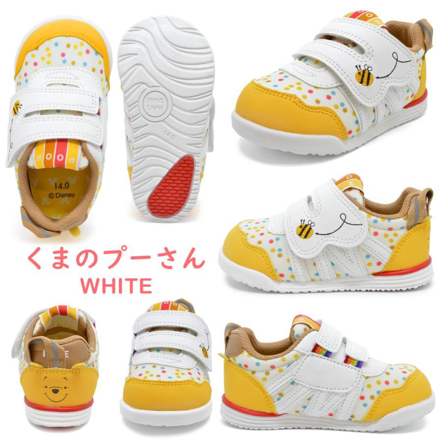 くまのプーさん 大人用 キャンバス地 スニーカー DN B1318 ホワイト | 【公式】MOONSTAR ONLINE STORE