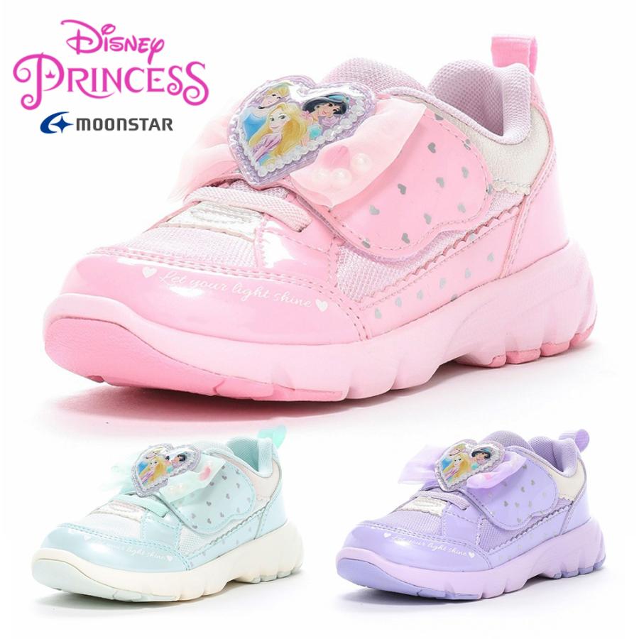 MoonStar moonstar スニーカー キッズ ディズニープリンセス DN MoonStar moonstar スニーカー キッズ ディズニープリンセス DN