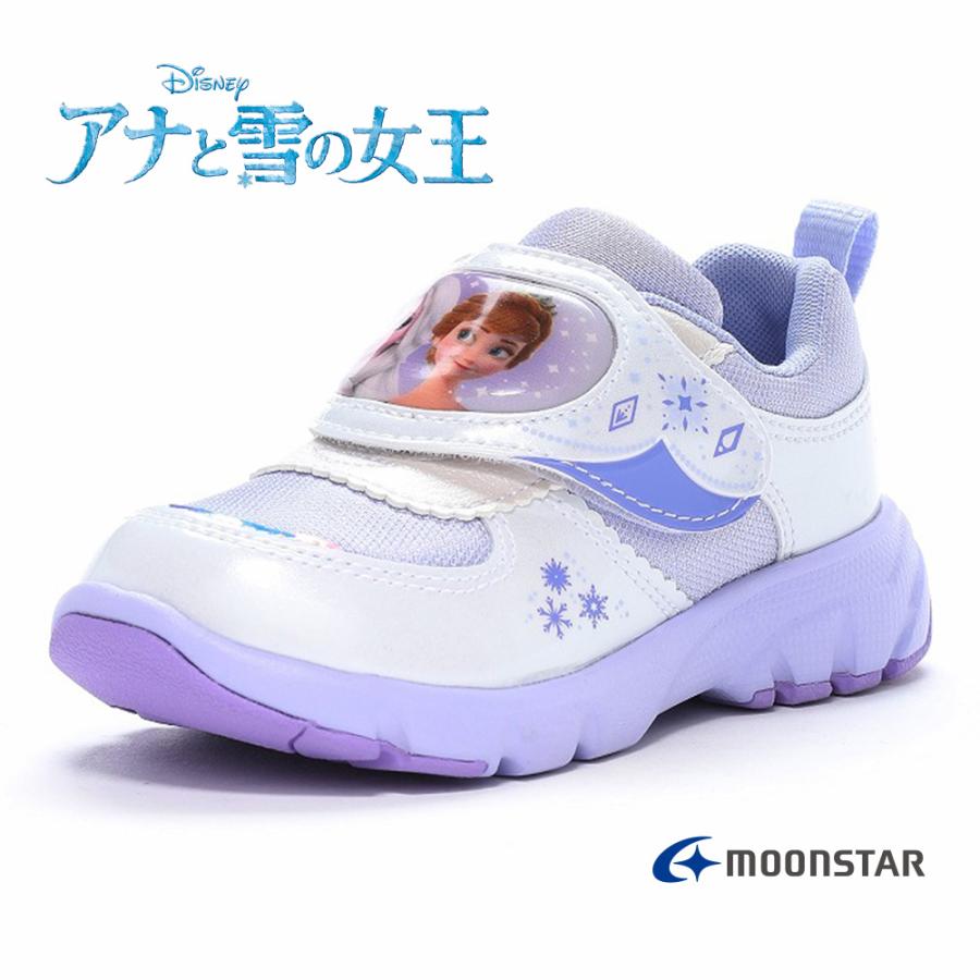 MoonStar（ムーンスター） スニーカー キッズ アナと雪の女王 DN C1337