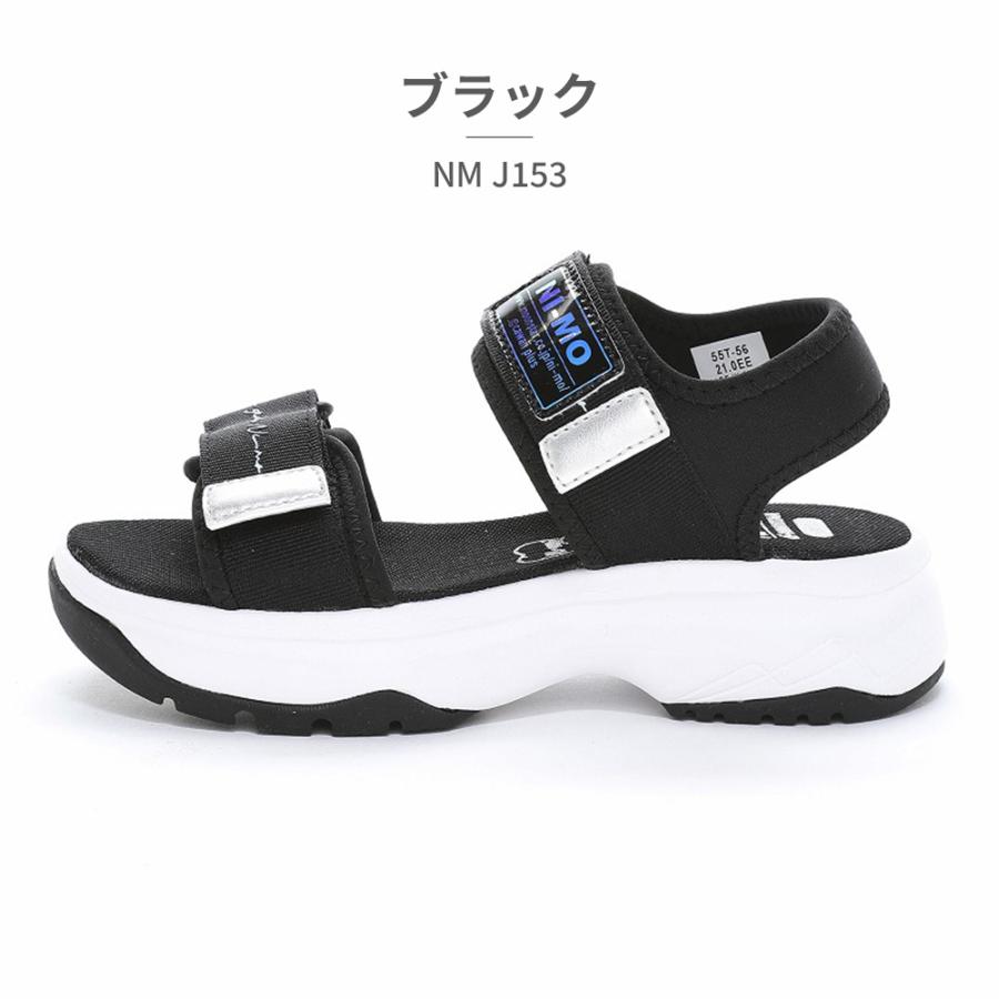 【新品未使用】BEAUTY&YOUTH サンダル Mサイズ（約26～27cm） MoonStar（ムーンスター） サンダル キッズ 子供靴 ニーモ NM J153