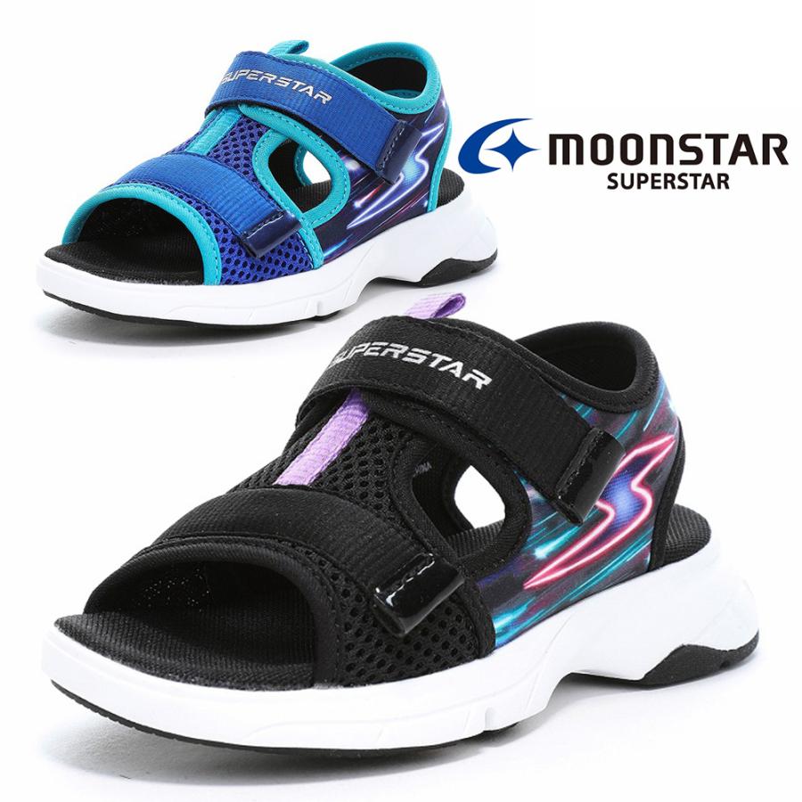 MoonStar（ムーンスター） サンダル キッズ 子供靴 スーパースター SS