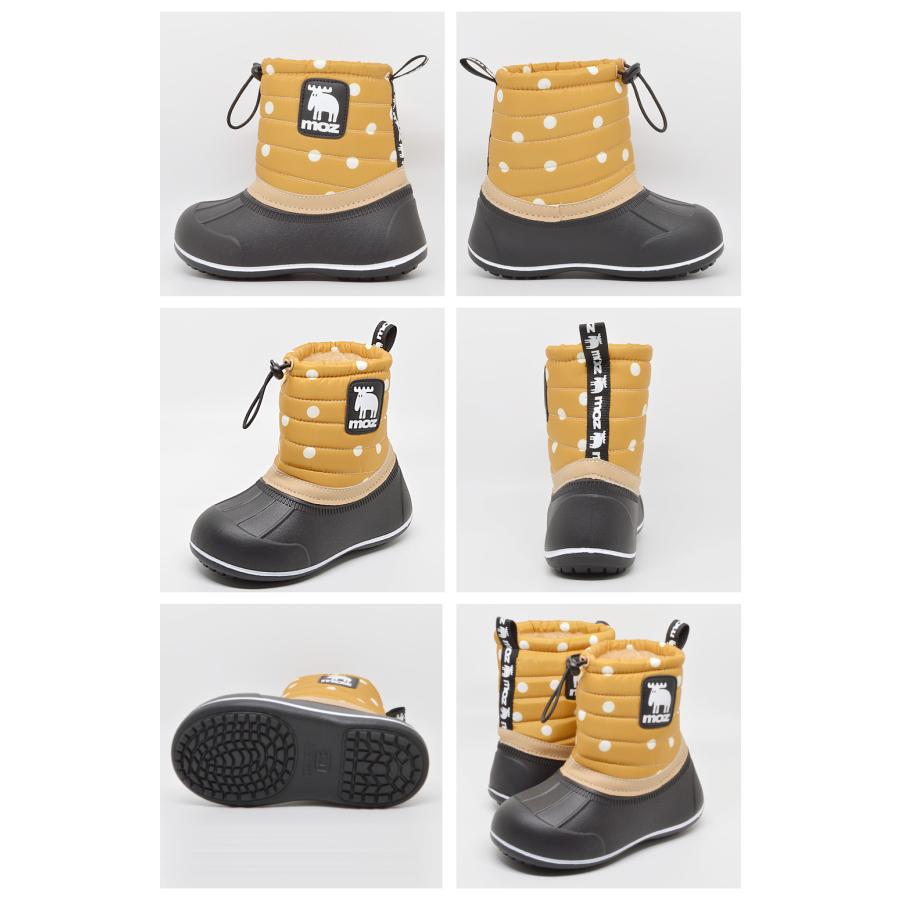 moz（モズ） スノーシューズ キッズ MZ-8231 防寒 : つるや 靴の