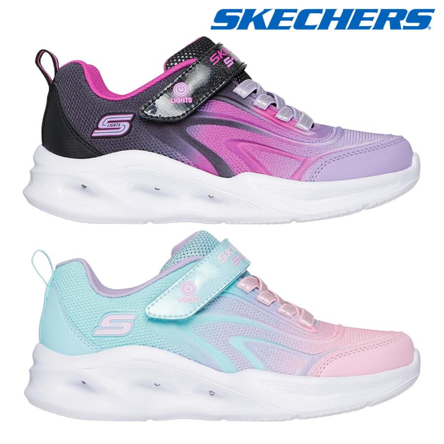 SKECHERS（スケッチャーズ） スニーカー キッズ Sライツ ソラ グロー