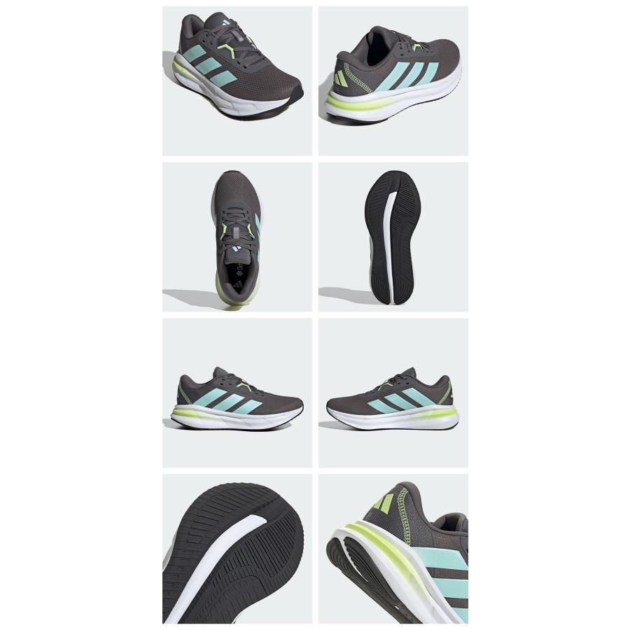 【正規品】アディダス ギャラクシー7 グレー×ライム レディース adidas アディダス ランニング レディース ギャラクシー7 ID8762