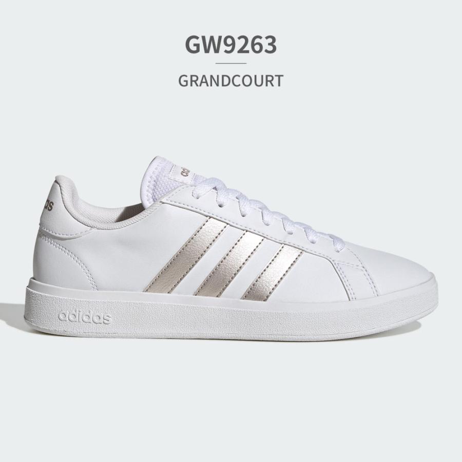 adidas（アディダス） スニーカー レディース グランドコート GW9263