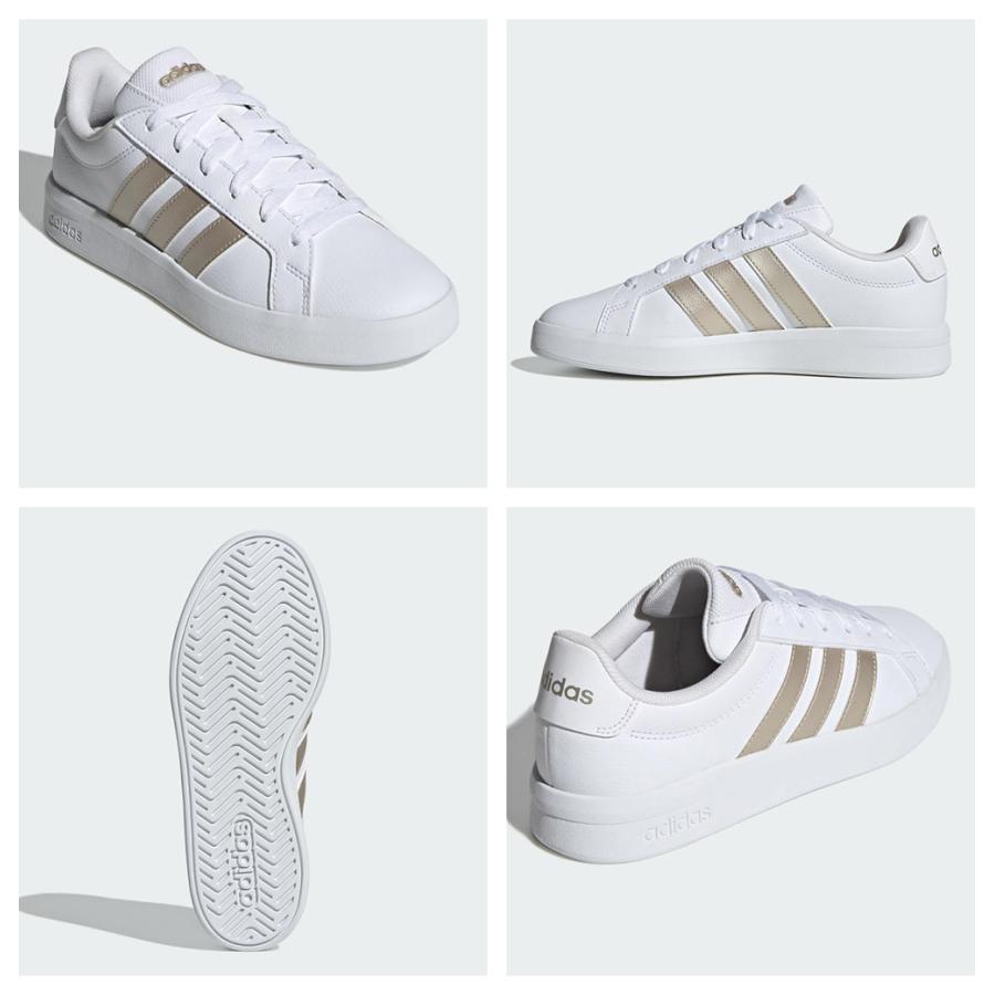 adidas（アディダス） スニーカー レディース グランドコート GW9263