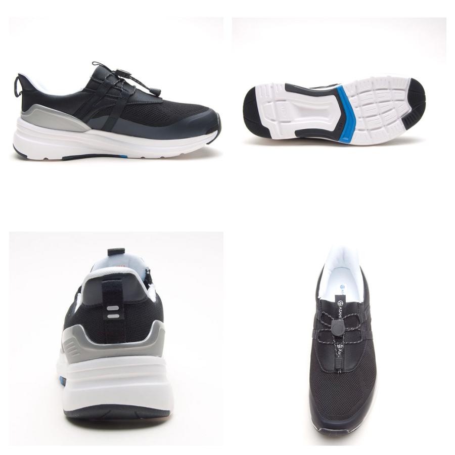 アサヒ シューズ スニーカー メンズ レディース アサヒフットケア AFC003 KF72122 KF72123 ASAHI SHOES コンフォート クッションインソール ゆったり4E | アサヒ | 10