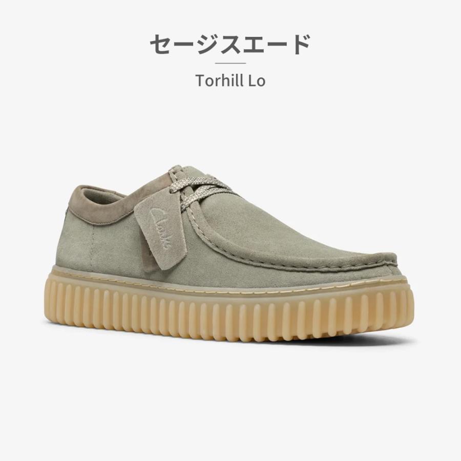 Clarks Torhill Hi ワラビー　ダークグレー　UK8 Clarks（クラークス）の「Torhill Hi / トーヒルハイ