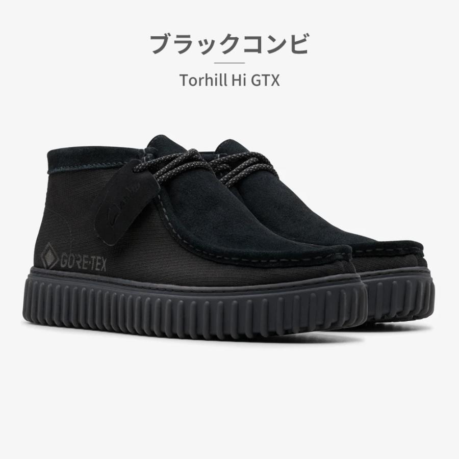 Clarks（クラークス） モカシン メンズ トーヒルハイゴアテックス