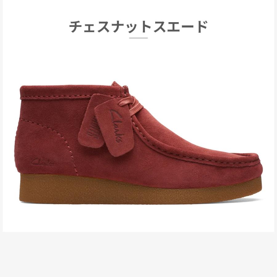 Clarks（クラークス） モカシン レディース ワラビー エヴォ ブーツ