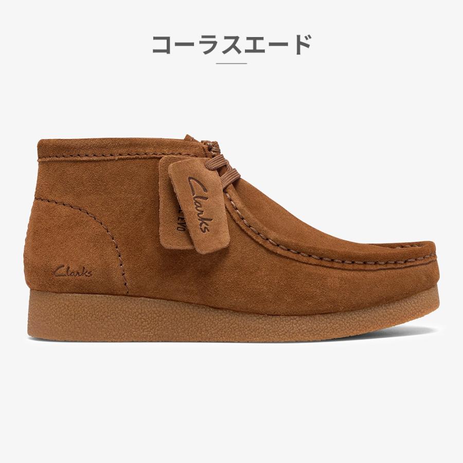 Clarks（クラークス） モカシン レディース ワラビー エヴォ ブーツ