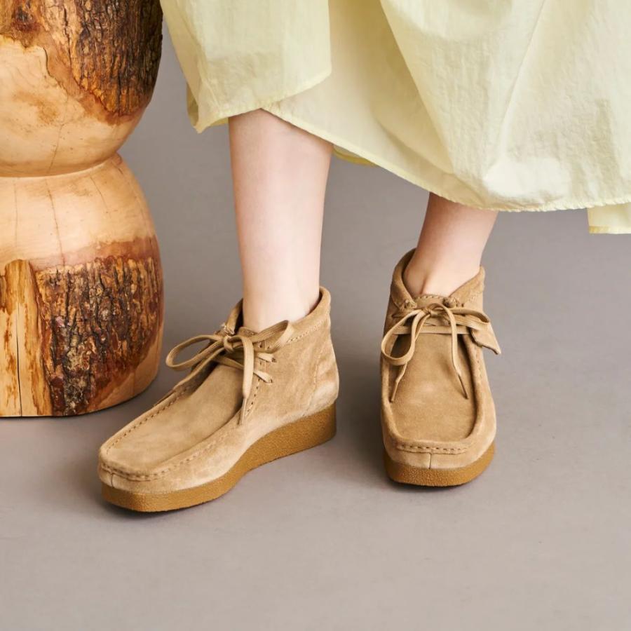 Clarks clarks モカシン レディース ワラビー エヴォ ブーツ