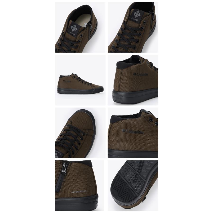 コロンビア スニーカー メンズ レディース ホーソンレイン ミッド YU6041 Columbia HAWTHORNE RAIN MID 防水 | Columbia | 15