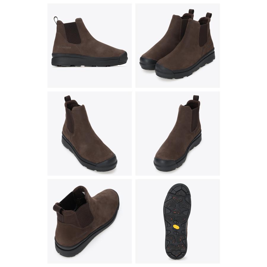 コロンビアブーツ サップランド　サイドゴア24センチ ❀美品 コロンビア サイドゴアブーツ 黒 ブラック 24cm サップランド