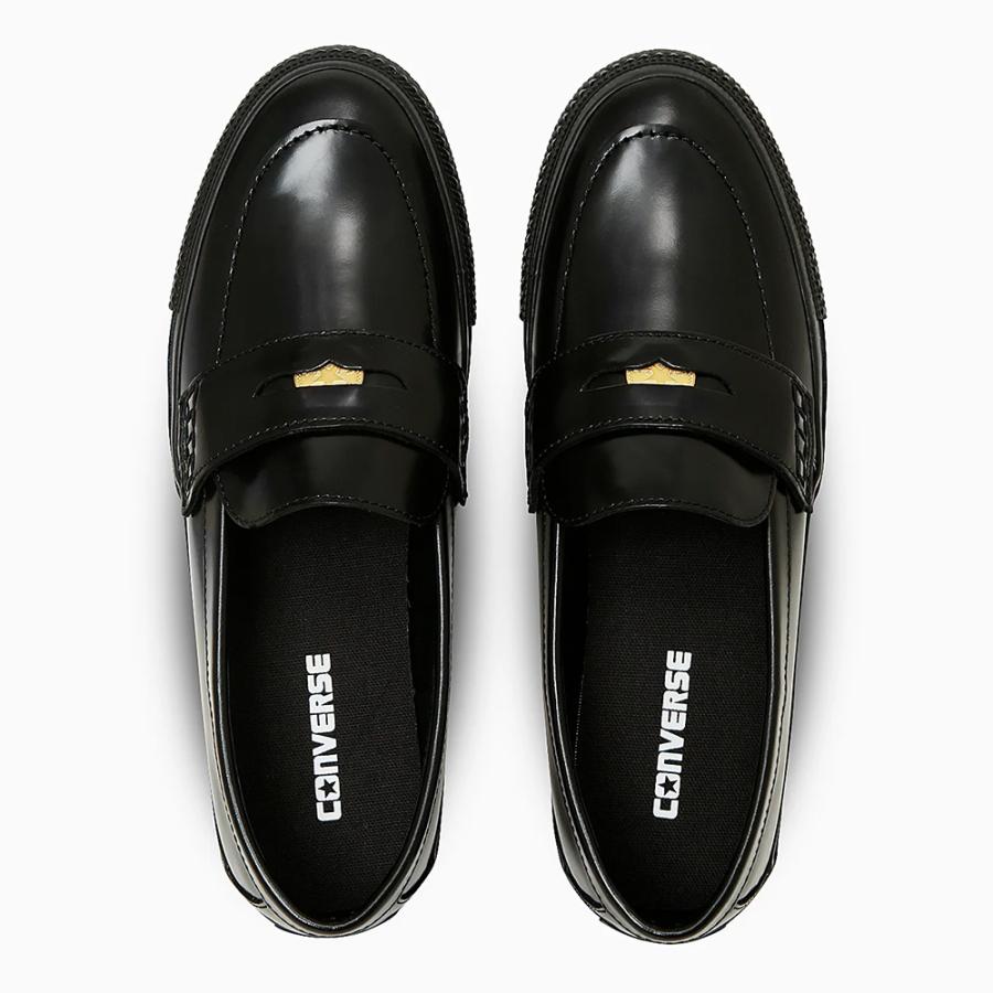 コンバース ローファー メンズ レディース オールスター コインローファー converse ALL STAR COINLOAFER 本革 レザーの画像