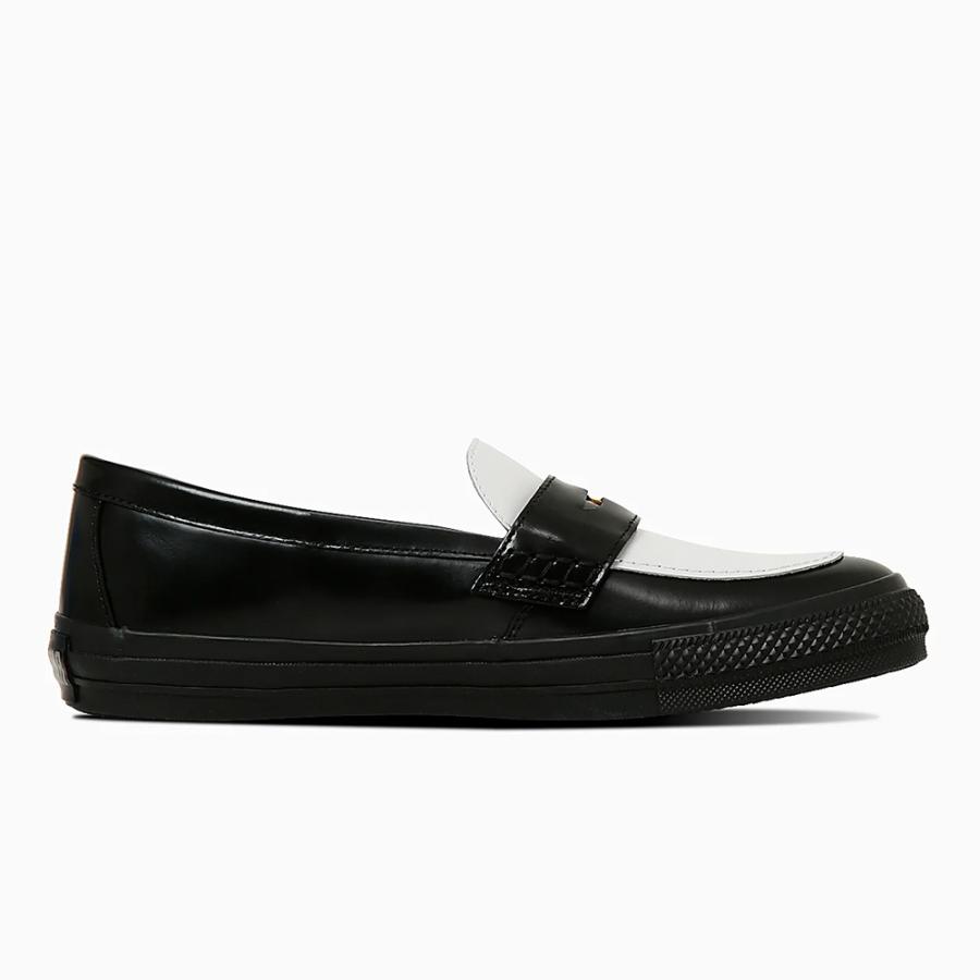 コンバース ローファー メンズ レディース オールスター コインローファー converse ALL STAR COINLOAFER 本革 レザーの画像