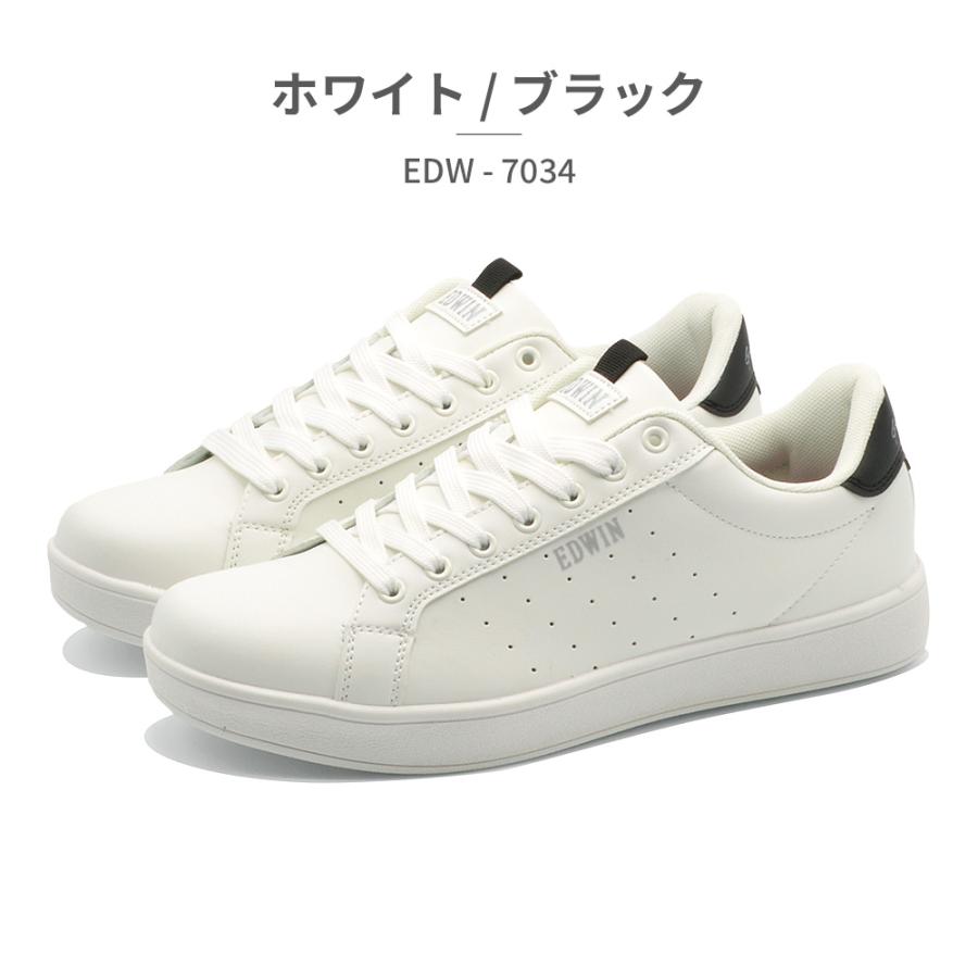 EDWIN（エドウィン） スニーカー メンズ EDW-7034 軽量 ローカット