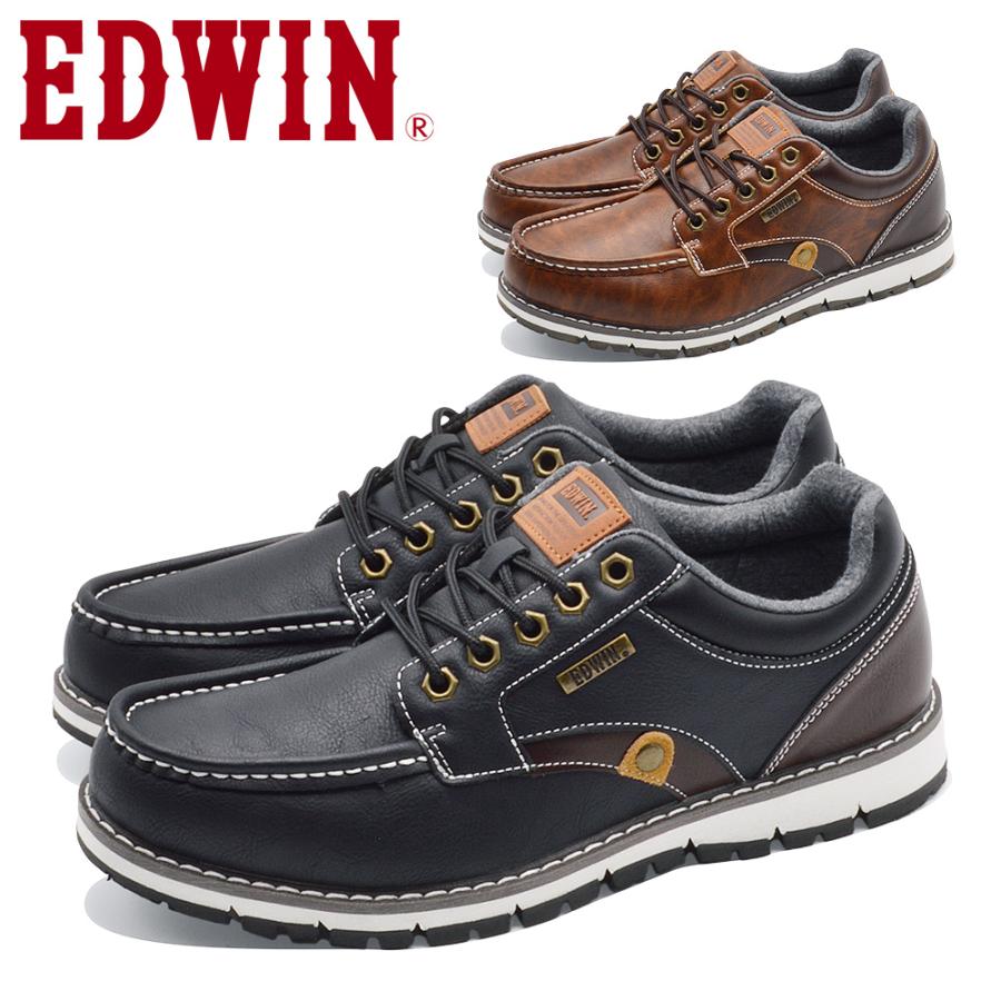 EDWIN（エドウィン） スニーカー メンズ EDW-7984 防水 : つるや 靴の