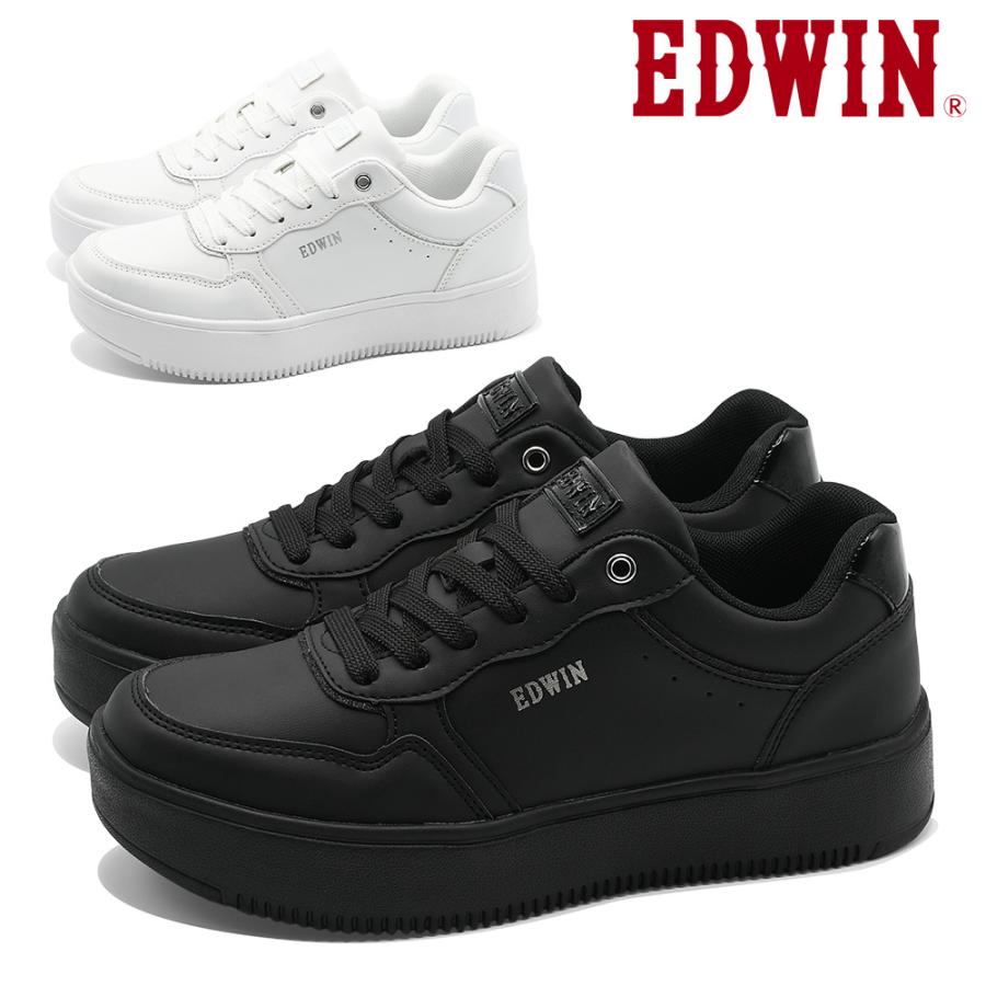 EDWIN（エドウィン） スニーカー レディース EDW-4378 厚底 軽量