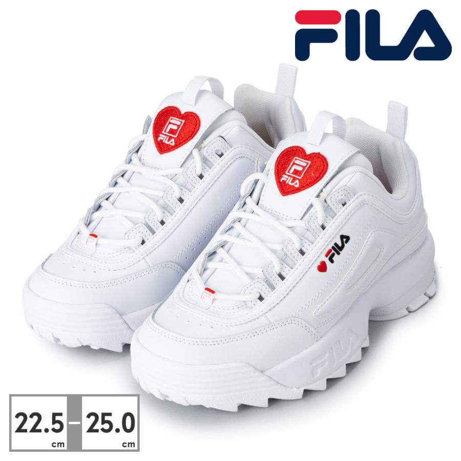 FILA（フィラ） スニーカー レディース ディスラプター2 ハート