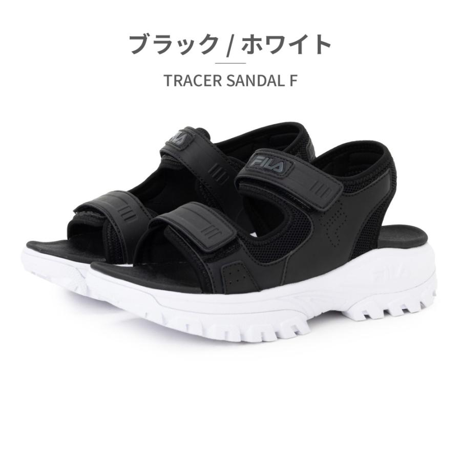 FILA サンダル レディース トレーサー WSS24003 014 102 125 フィラ 2024春夏 TRACER SANDAL F 厚底｜try-group｜05