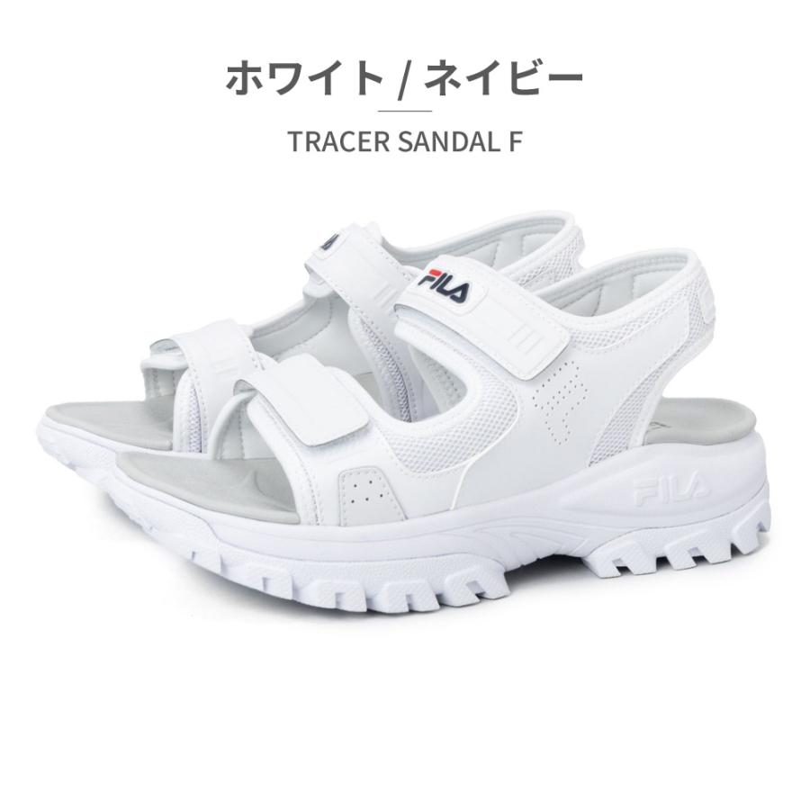 FILA サンダル レディース トレーサー WSS24003 014 102 125 フィラ 2024春夏 TRACER SANDAL F 厚底｜try-group｜09