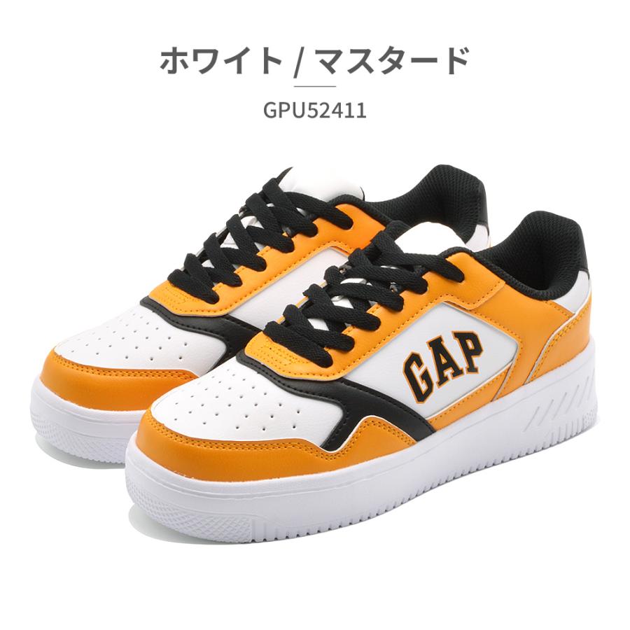 GAP（ギャップ） スニーカー メンズ レディース GPU52411 厚底 コート