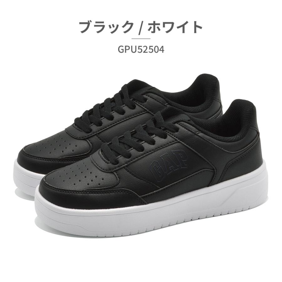 GAP スニーカー レディース GPU52504 ギャップ ローカット厚底