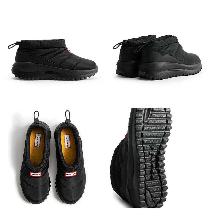 HUNTER ブーツ メンズ レディース パフド トラベル フロー トレーナー