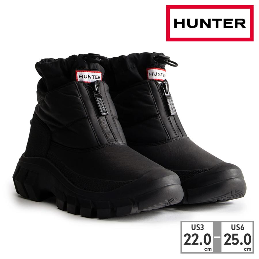 HUNTER 国内正規品 スノーシューズ レディース イントレピッド ジップ  