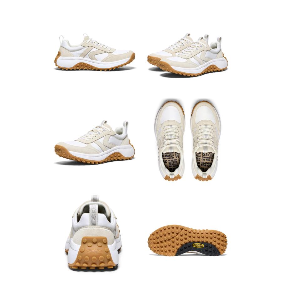 KEEN スニーカー レディース ケーエス86 1029595 1029802 キーン KS86 レザー 軽量 ノンマーキングの画像