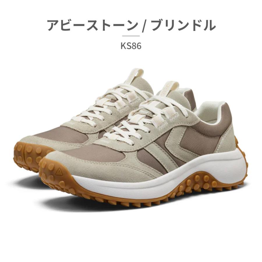 keen ks86 スニーカー ホワイト ベージュ 23.5 KEEN（キーン） スニーカー レディース ケーエス86 1029595 1029802